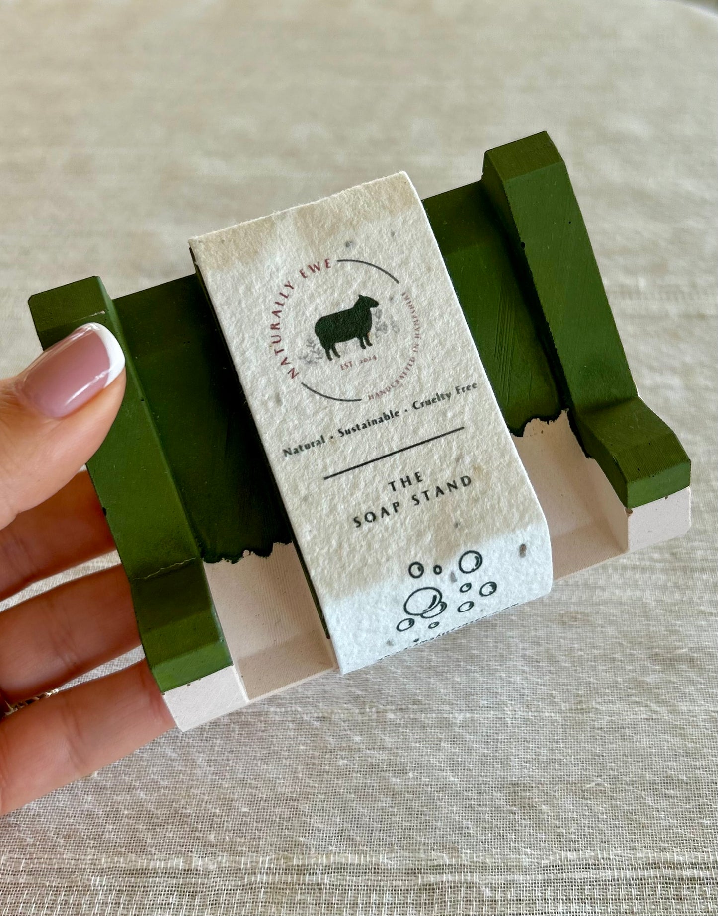 The Soap Stand - Olive/Oat
