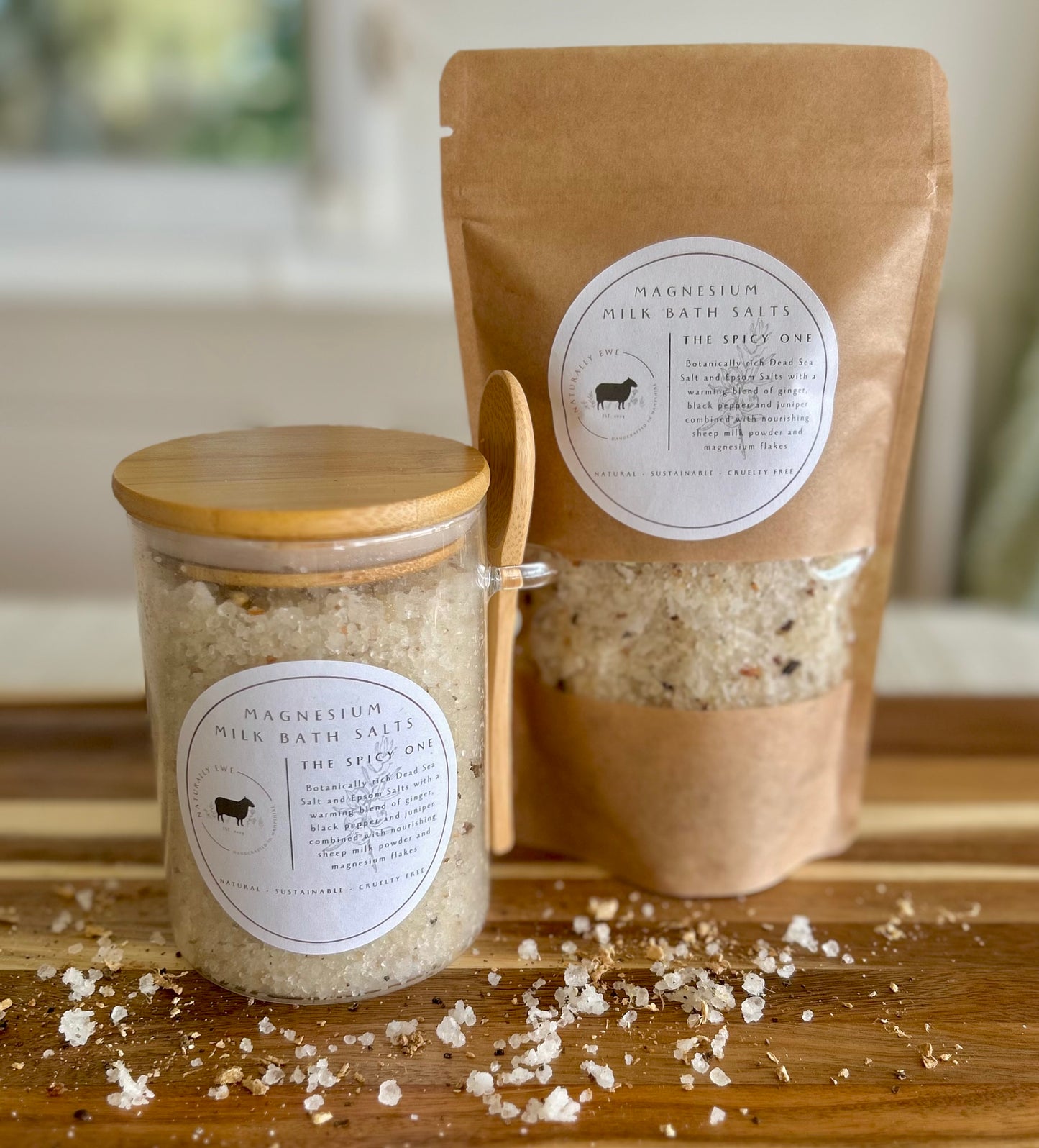 Luxury Magnesium Milk Bath Salts