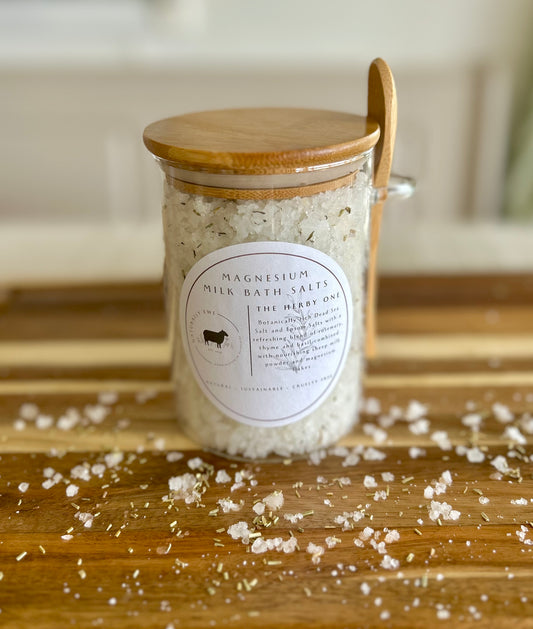 The Herby One Magnesium Milk Bath Salts
