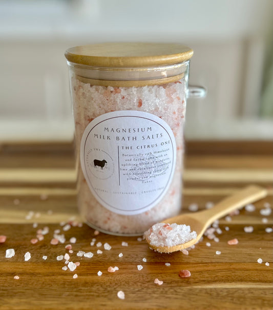 The Citrus One Magnesium Milk Bath Salts