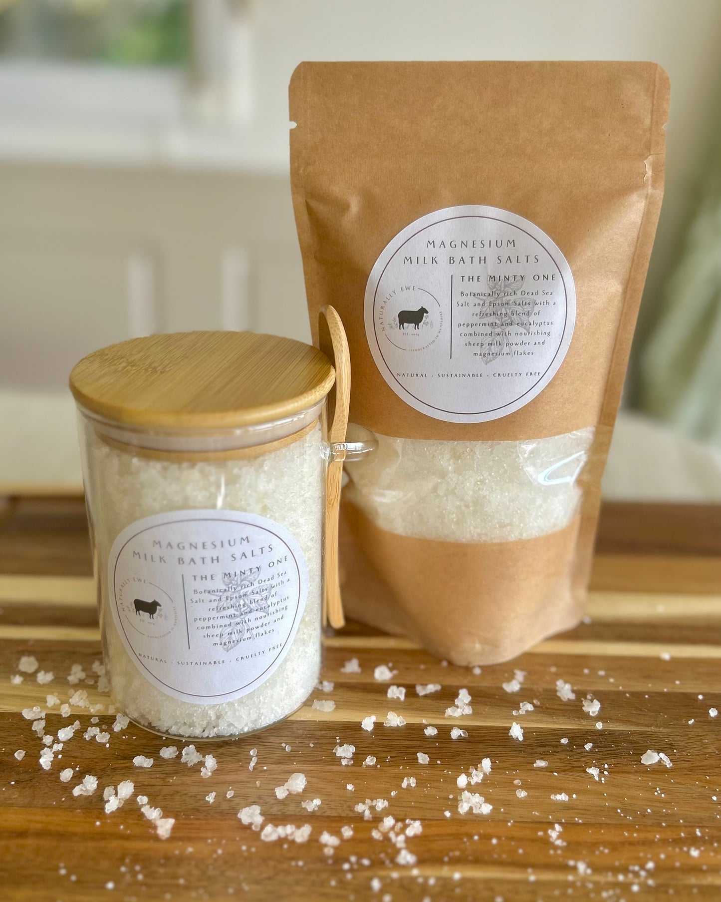 Luxury Magnesium Milk Bath Salts