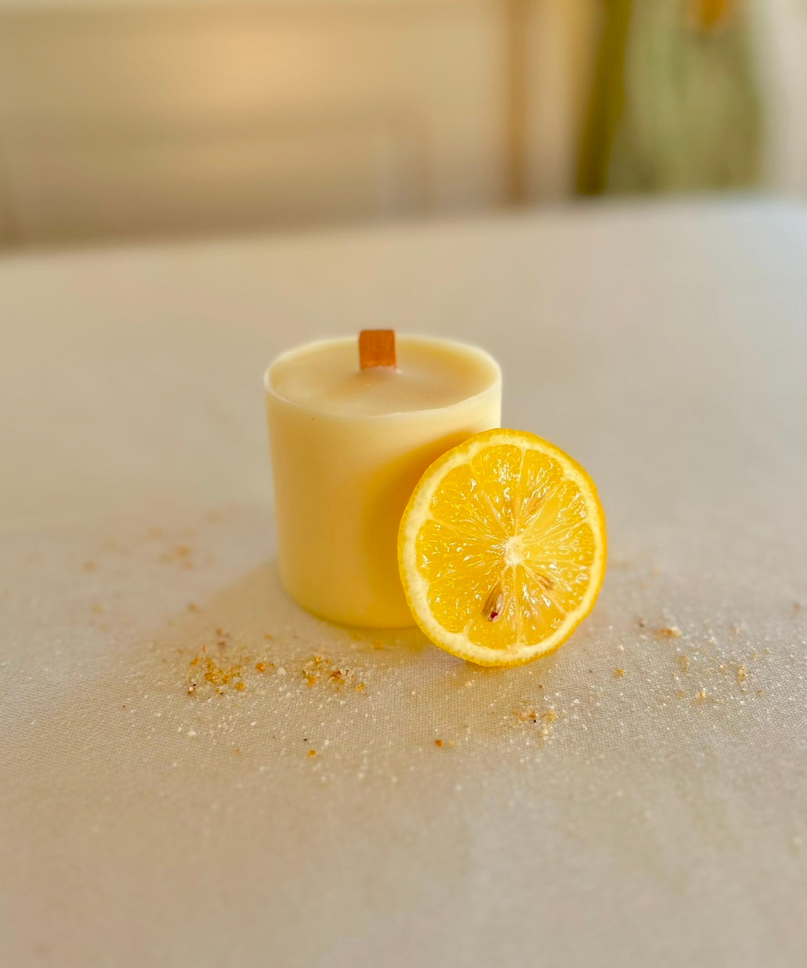 The Summery One Beeswax Candle