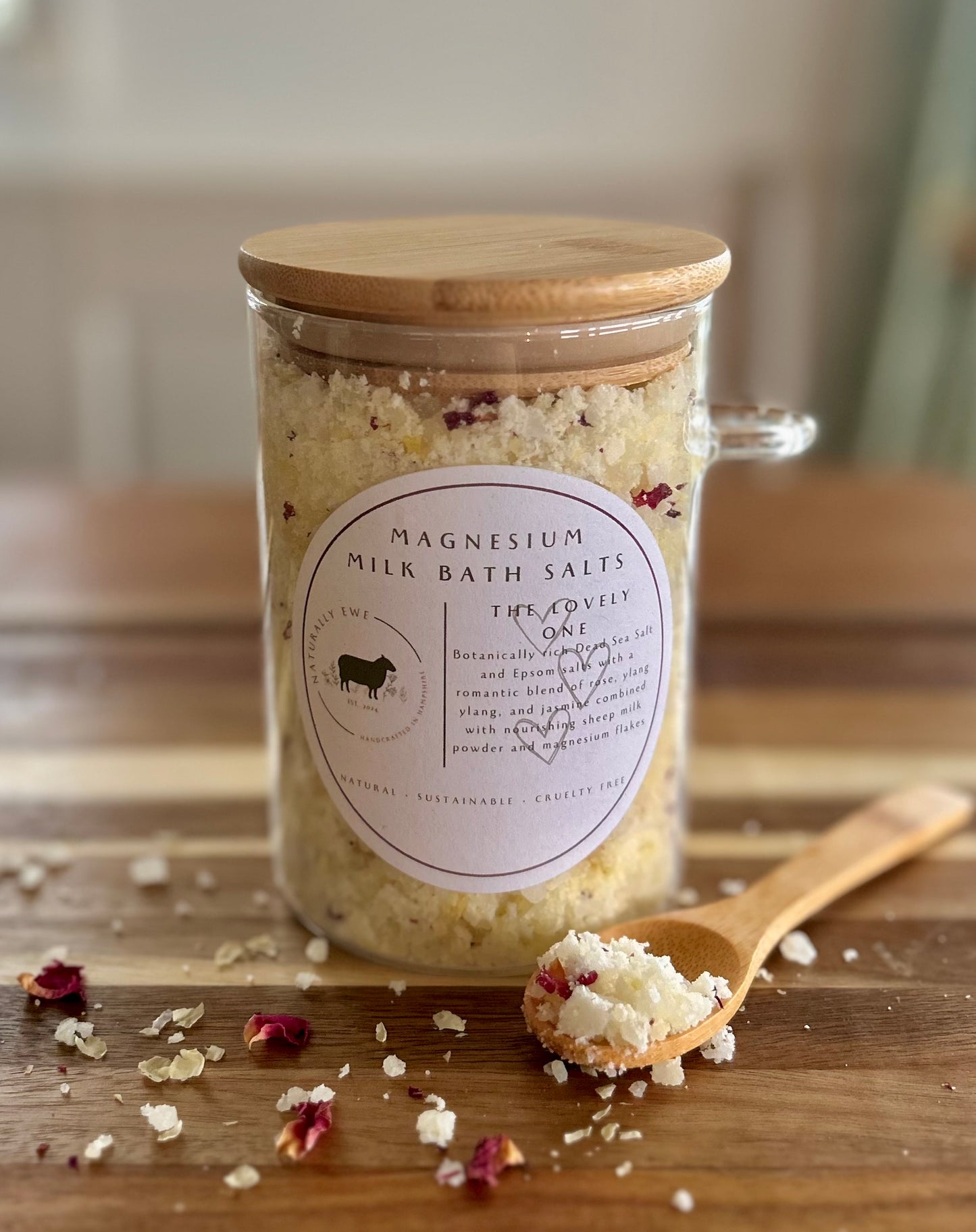 The Lovely One Magnesium Milk Bath Salts