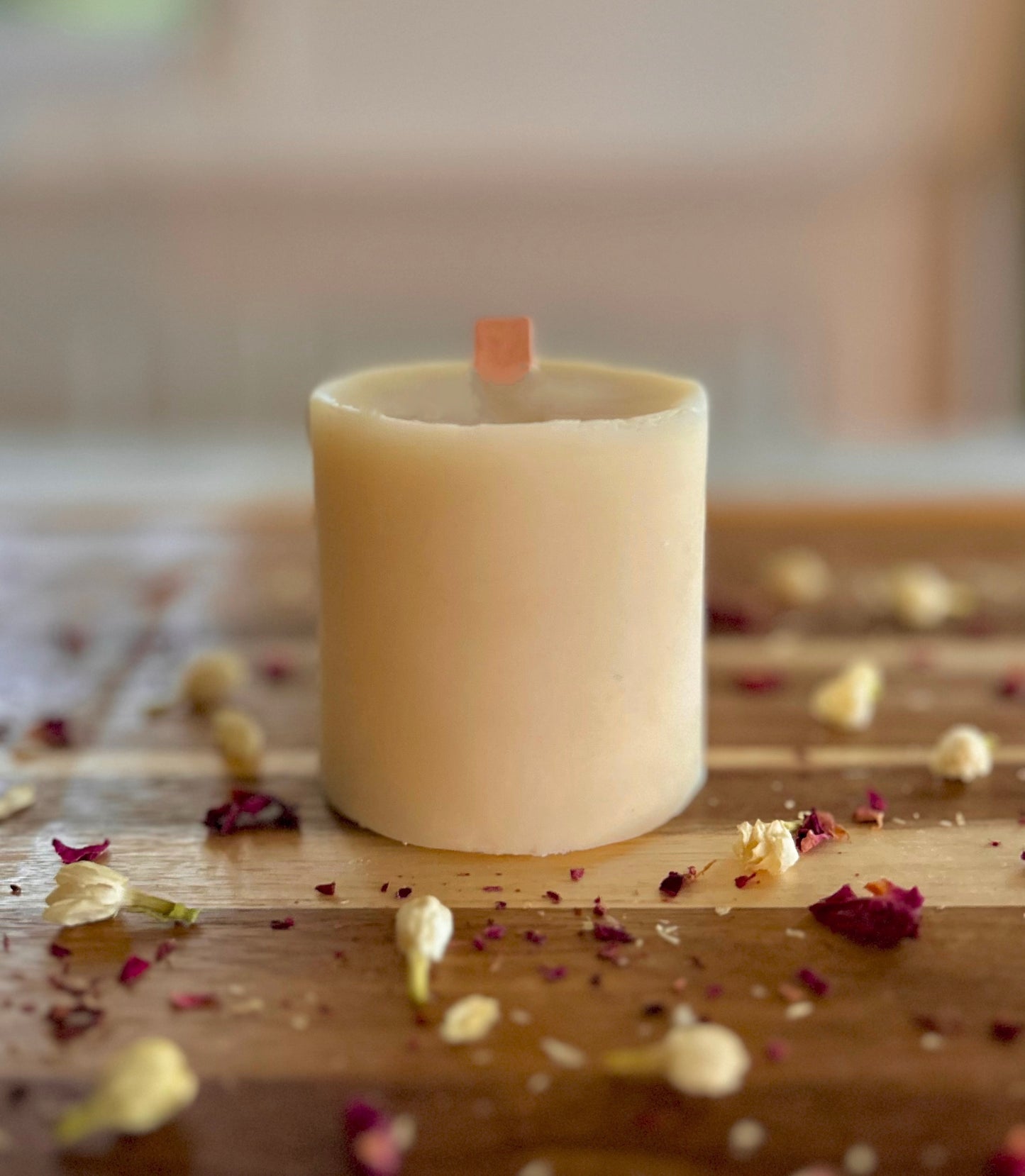 The Lovely One Beeswax Candle