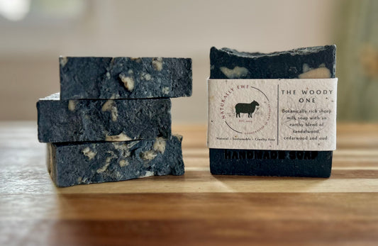 The Woody One Sheep Milk Soap