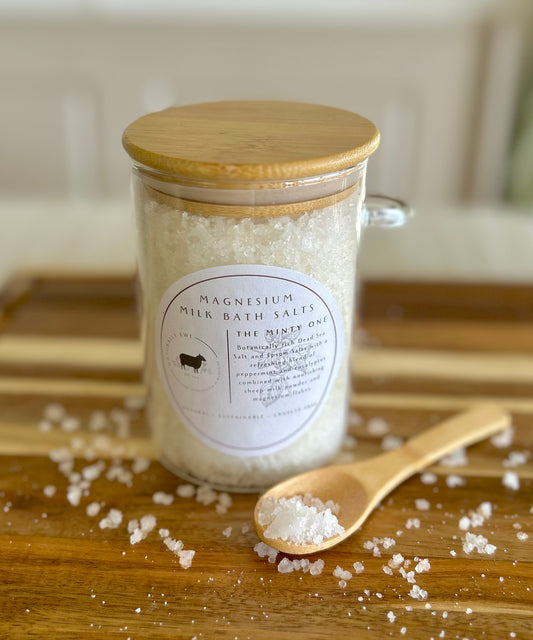 The Minty One Magnesium Milk Bath Salts