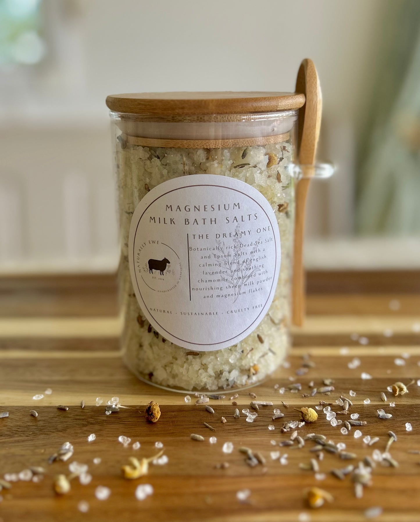 Luxury Magnesium Milk Bath Salts