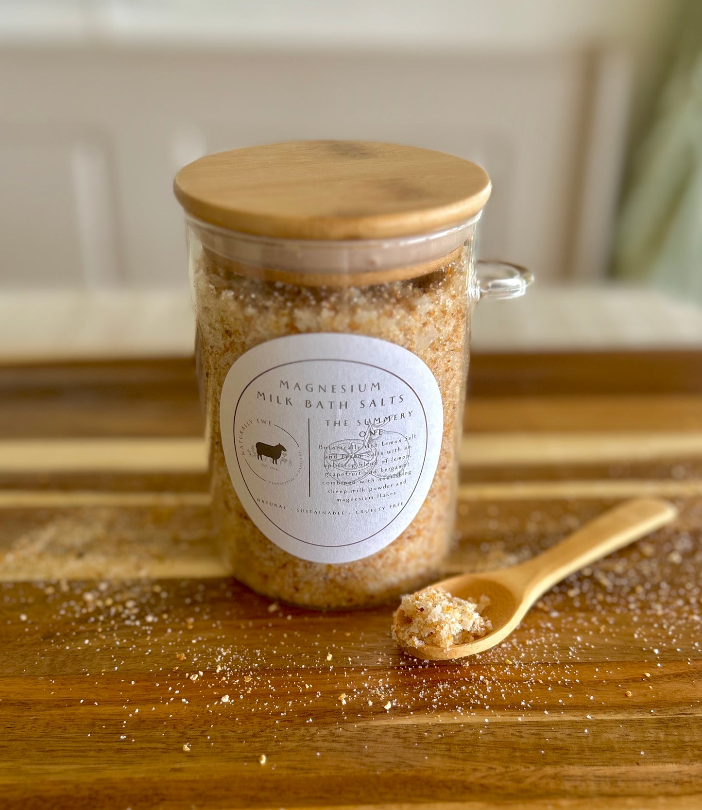 Luxury Magnesium Milk Bath Salts