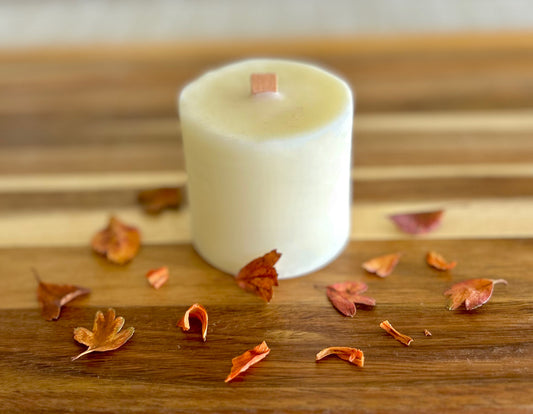 The Autumn One Beeswax Candle