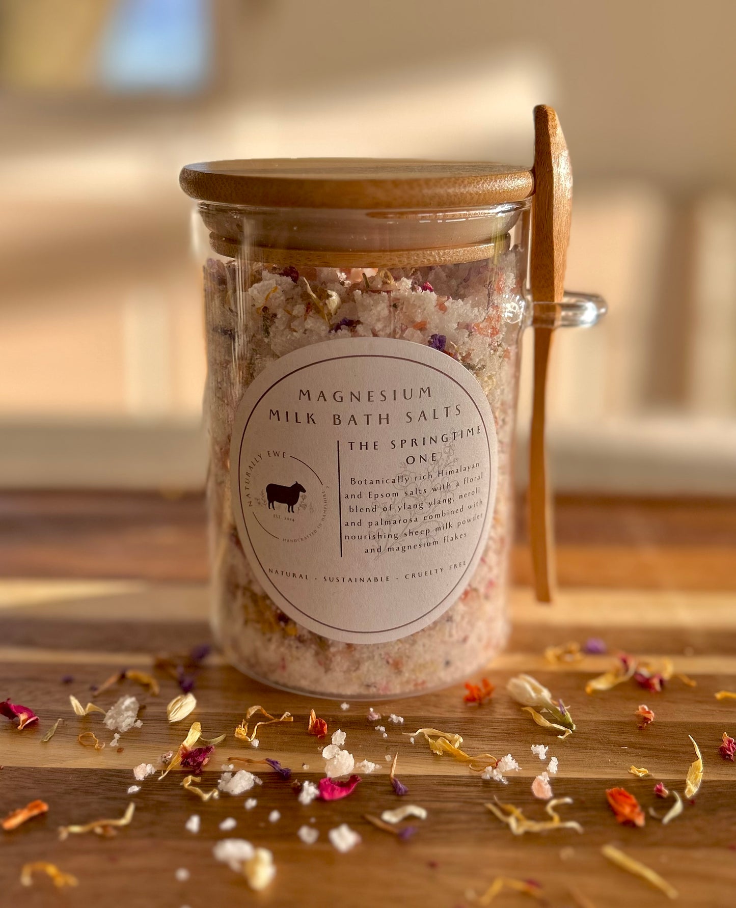 The Springtime One Magnesium Milk Bath Salts