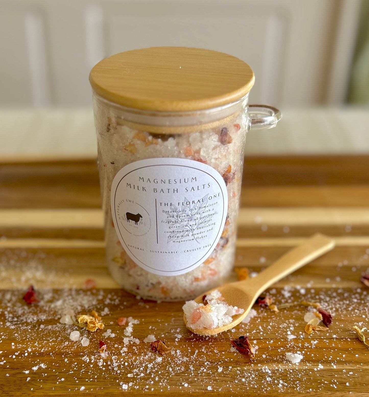 Luxury Magnesium Milk Bath Salts