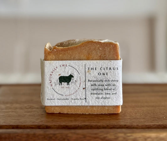 The Citrus One Sheep Milk Soap - Naked