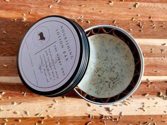 The Herby One Nourishing Lotion Bar LARGE